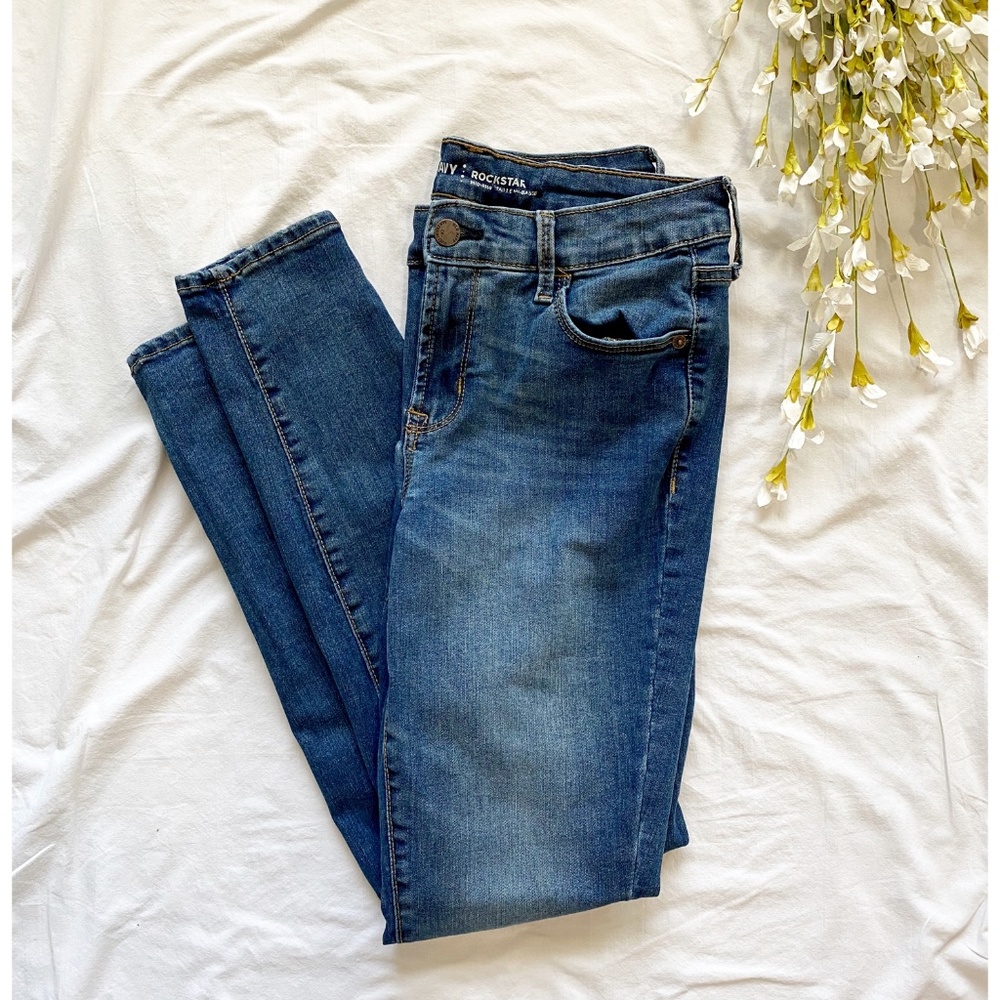 Old Navy Rockstar Denim Skinny Jeans